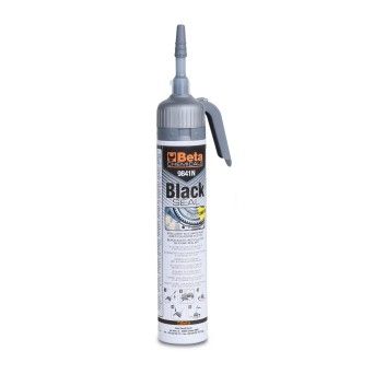 BETA Selante silicnico de reticulao actica cor preta, resistente a temperaturas elevadas, com pr