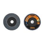 BETA Discos lamelados com tela abrasiva de zircónia suporte em plástico e lâmina dupla BETA Discos lamelados com tela abrasiva de zircónia suporte em plástico e lâmina dupla
