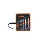 BETA Jogo de 9 chaves boca/luneta com sistema de roquete, srie reta (item 141), em bolsa