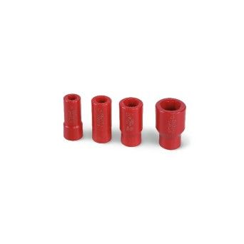 BETA Conjunto de chaves de caixa sextavadas, quadra fmea 3/8", em tecnopolmeros especiais  base d