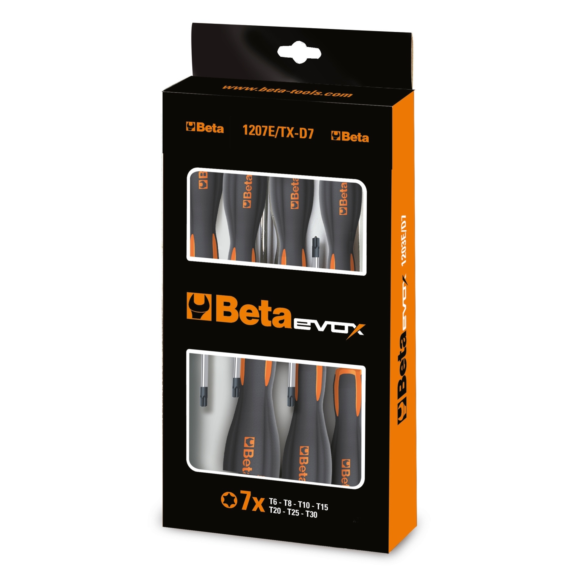 BETA Jogo de 4 chaves para parafusos de perfil Torx�
