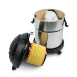 BETA Aspirador para slidos e lquidos,20l, tambor em ao inox