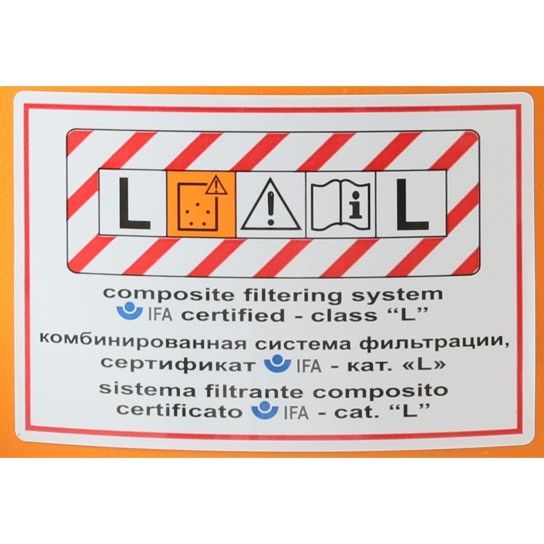 BETA Aspirador para s�lidos e liqu�dos, 35 l, classe certificada 