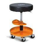 BETA Banco giratrio com tabuleiros, vazio