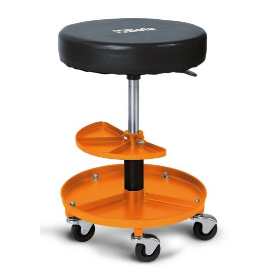 BETA Banco giratrio com tabuleiros, vazio