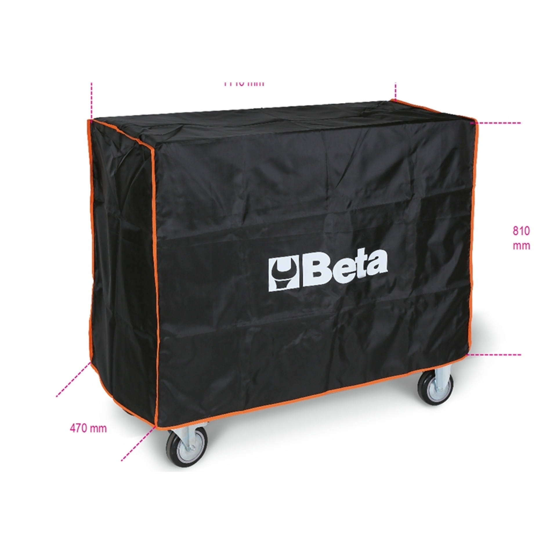 BETA Capa de nylon para carros de ferramentas RSC24A-XL, RSC24L, RSC24L-CAB