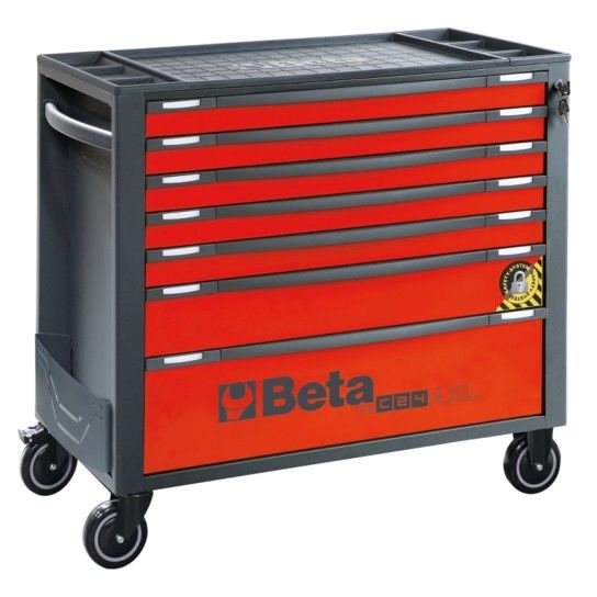 BETA Carro com 7 gavetas, com sistema anti-inclinação, modelo longo BETA Carro com 7 gavetas, com sistema anti-inclinação, modelo longo