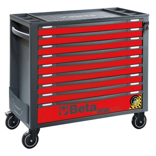 BETA Carro com 9 gavetas, com sistema anti-inclinação, modelo longo BETA Carro com 9 gavetas, com sistema anti-inclinação, modelo longo