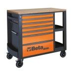 BETA Carrocom 7gavetas e prateleiras laterais