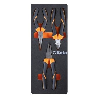 BETA Tabuleiro malevel com alicates e alicate de corte