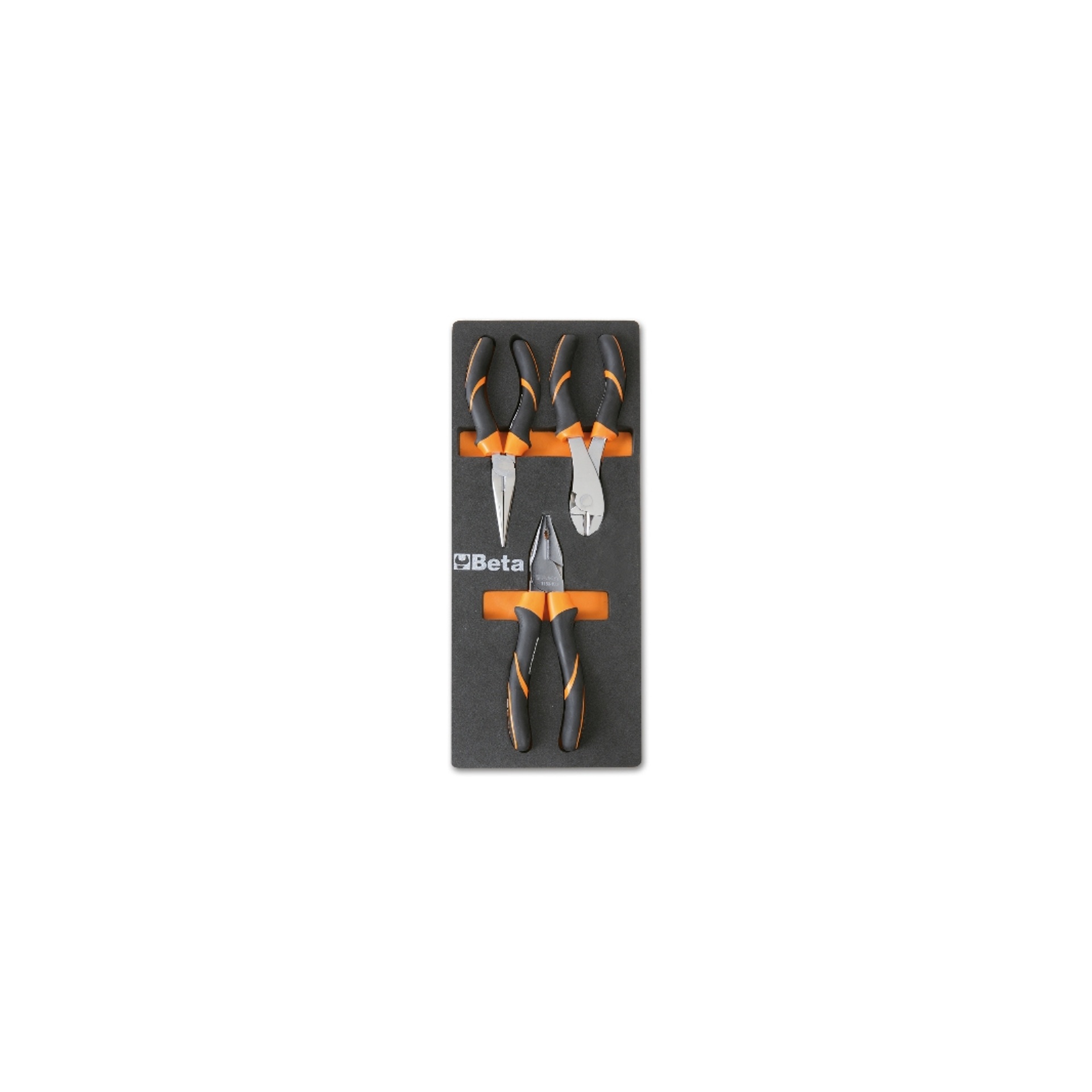 BETA Módulo soft com alicates e alicates de corte com punho bi-material BETA Módulo soft com alicates e alicates de corte com punho bi-material