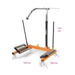 BETA Macaco para elevação e posicionamento de rodas de tratores e escavadoras BETA Macaco para elevação e posicionamento de rodas de tratores e escavadoras