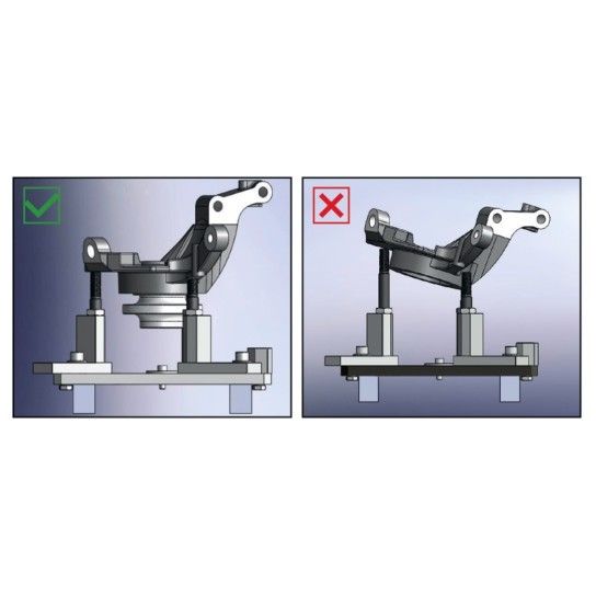 BETA 30270400 3027/PR - SUPORTE P/MONTAR CUBOS RODAS BETA 30270400 3027/PR - SUPORTE P/MONTAR CUBOS RODAS
