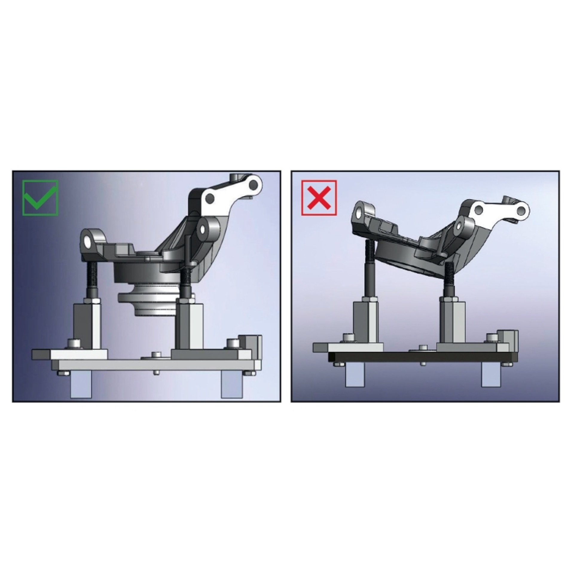 BETA 30270400 3027/PR - SUPORTE P/MONTAR CUBOS RODAS BETA 30270400 3027/PR - SUPORTE P/MONTAR CUBOS RODAS
