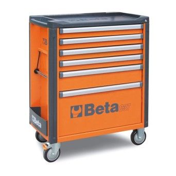 BETA Carro de ferramentas com 6 gavetas