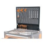 BETA Painel perfurado com suportes para carro de ferramentas item C37