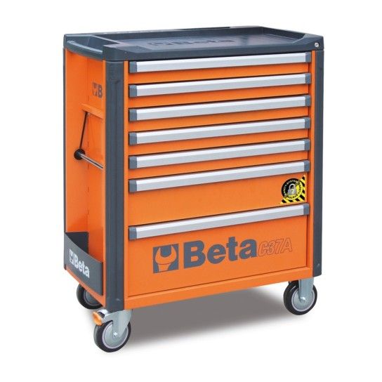 BETA Carro com 7 gavetas, com sistema anti-inclinao