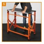 BETA Bancada de trabalho rebatível, versão leve BETA Bancada de trabalho rebatível, versão leve