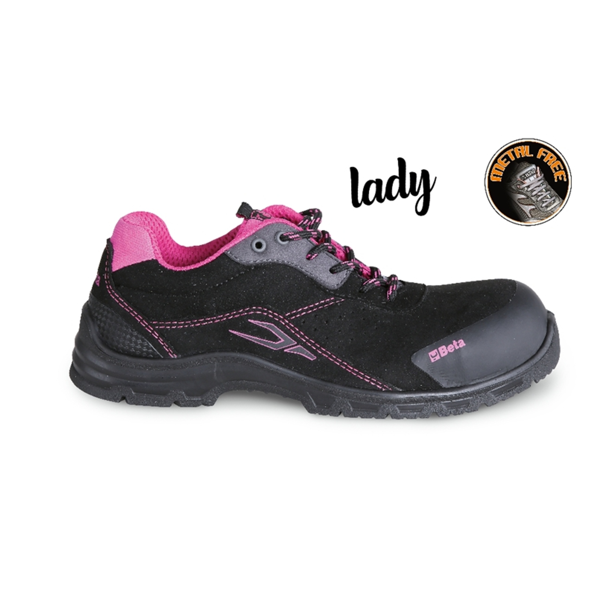 BETA 7214LN - Sapato Camurça Senhora BETA 7214LN - Sapato Camurça Senhora