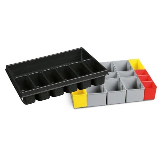 BETA Módulo com 7 compartimentos e kit de 17 divisórias para caixa de ferramentas C99C-V3. BETA Módulo com 7 compartimentos e kit de 17 divisórias para caixa de ferramentas C99C-V3.