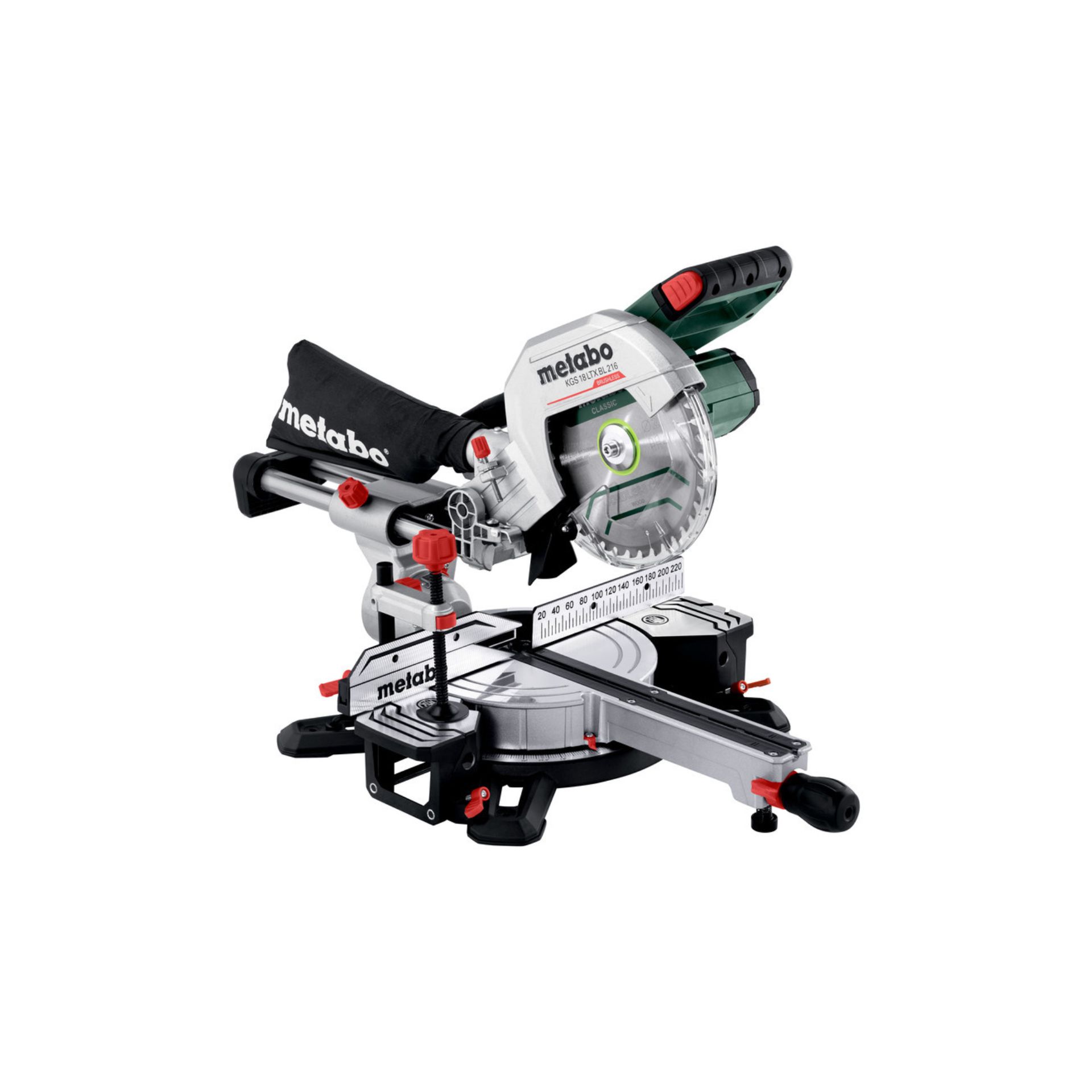 METABO KGS 18 LTX BL 216 Serras de esquadrias sem fio METABO KGS 18 LTX BL 216 Serras de esquadrias sem fio