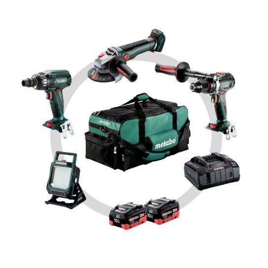 METABO Combo Set 4.3.2 18 V Conjunto de ferramentas sem fio