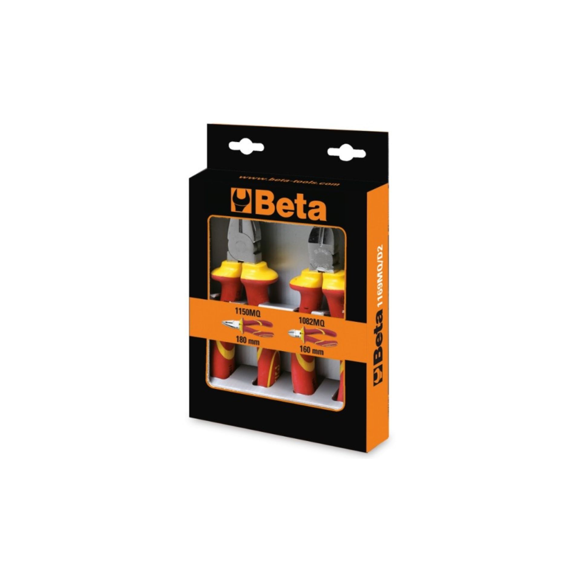 BETA 11690152 1169MQ/D2 - JOGO 2 ALICATES BETA 11690152 1169MQ/D2 - JOGO 2 ALICATES