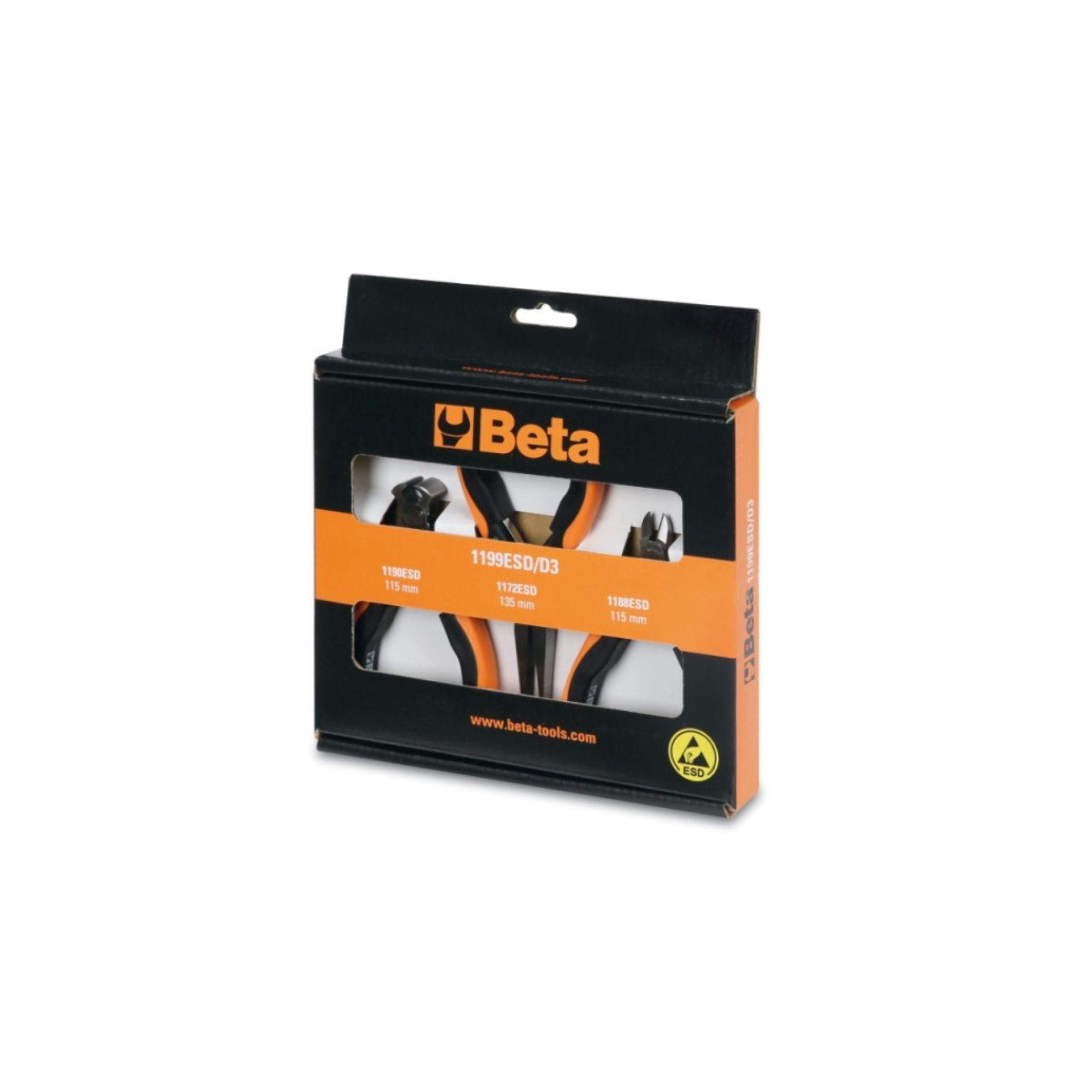BETA 11990003 1199ESD/D3 -JOGO DE 3 ALICATES BETA 11990003 1199ESD/D3 -JOGO DE 3 ALICATES