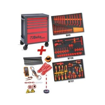 BETA 24004016 2400 RSC24/6-VEM - CARRO C/6 GAVETAS C/ 81 FERRAMENTAS