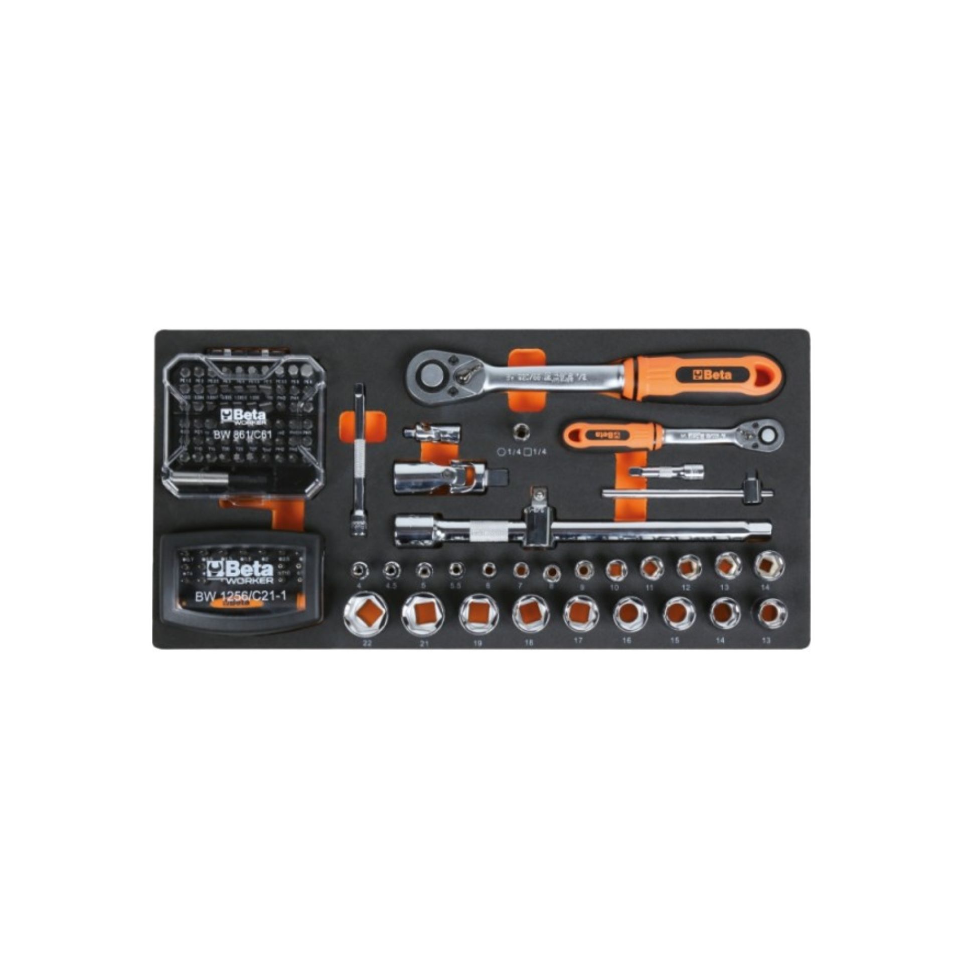 BETA 22006201 BW 2200E/21 - BAU C22E + 159 FERRAMENTAS BETA 22006201 BW 2200E/21 - BAU C22E + 159 FERRAMENTAS