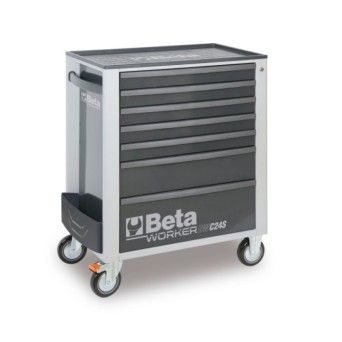 BETA 24006225 BW 2400S G7/E-M - CARRO C/ 7 GAVETAS C/ SORTIDO DE 309 FERRAMENTAS