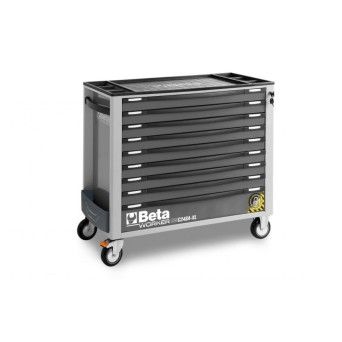 BETA 24006252 BW 2400S XLG9/E-XL - CARRO C/9 GAVETAS L C/SORTIDO DE 487 FERRAMENTAS