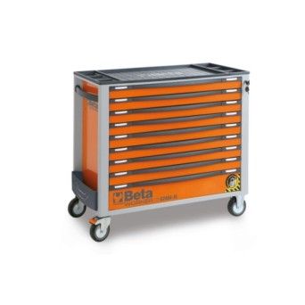 BETA 24006254 BW 2400S XLO9/E-XXL - CARRO C/9 GAVETAS L C/SORTIDO DE 716 FERRAMENTAS