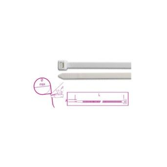 BETA Abra�adeiras em nylon auto-extinguente, cor branca