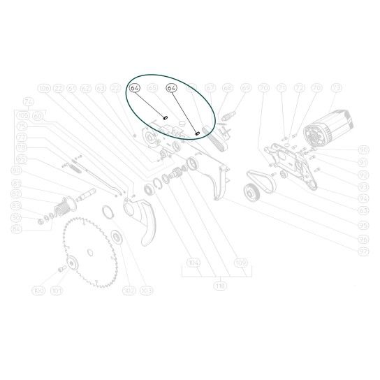 METABO 6442706377 - Distanciador