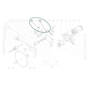 METABO 6442706377 - Distanciador