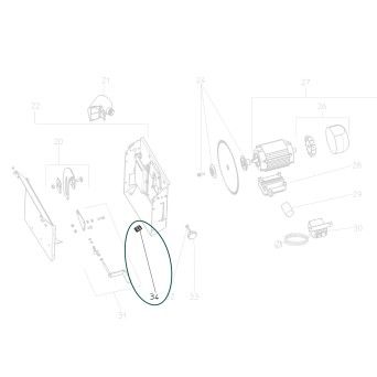 METABO 1482726336 - Junta