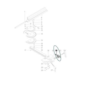 METABO 1380655795 - Suporte