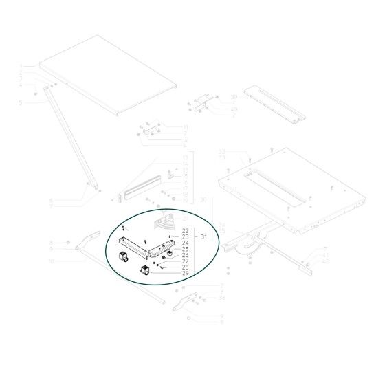 METABO 1010170008 - Paralela P/Esquadria