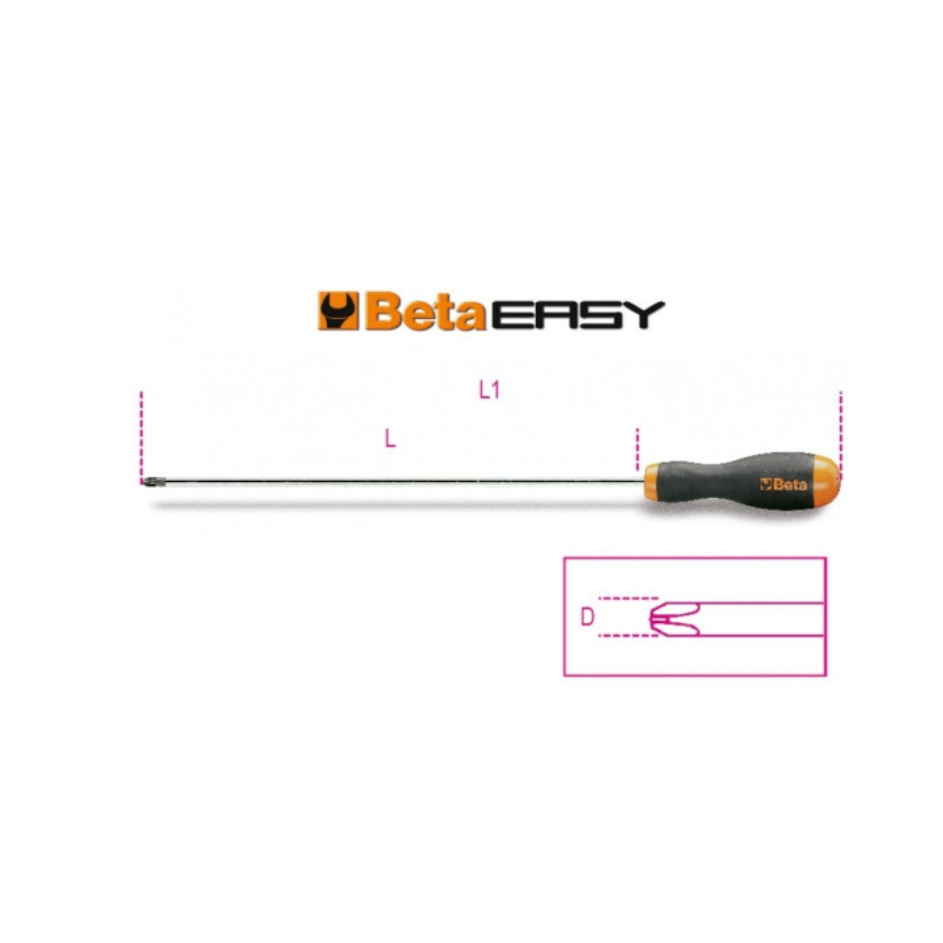BETA 12020305 1202L 4,5X300 Chaves Perfil Phillips® BETA 12020305 1202L 4,5X300 Chaves Perfil Phillips®