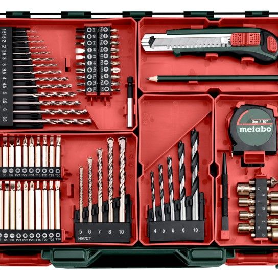 METABO SB 18 L SET 2x2Ah - Berbequim PERCUSS�O S/FIO MetaBOX