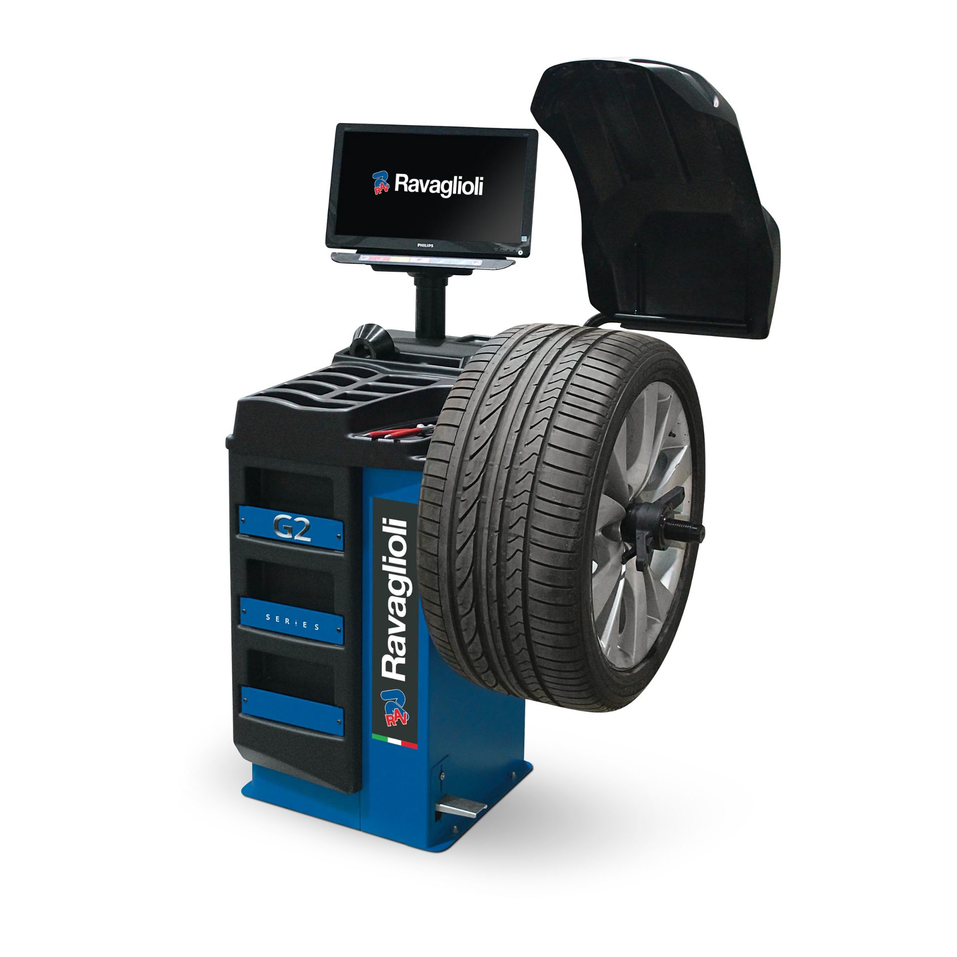 RAV G2.140R - maquina equilibrar rodas RAV G2.140R - maquina equilibrar rodas
