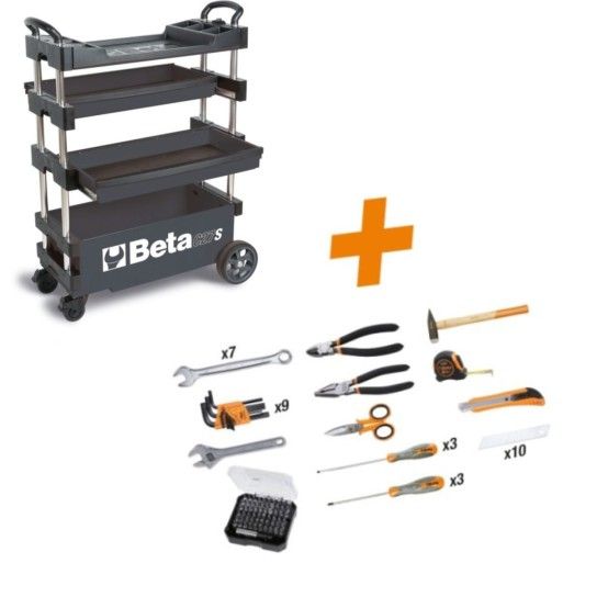 BETA 27000232 2700S-G/VU - Carro Com 100 Ferramentas BETA 27000232 2700S-G/VU - Carro Com 100 Ferramentas