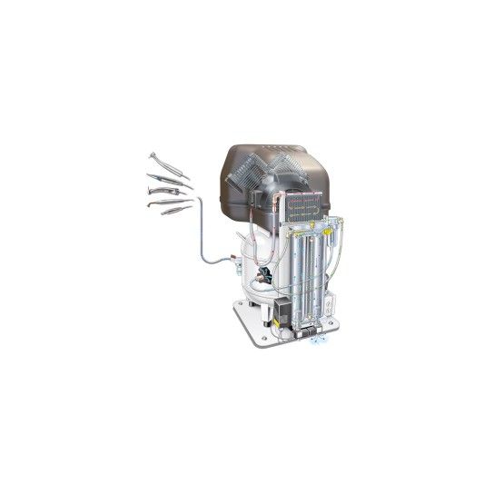 FINI DR.SONIC 320-50V ES 3M Compressor Inson. Medicair FINI DR.SONIC 320-50V ES 3M Compressor Inson. Medicair
