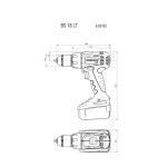 METABO BS 18 LT Compact Berbequim-aparafusadora sem fio