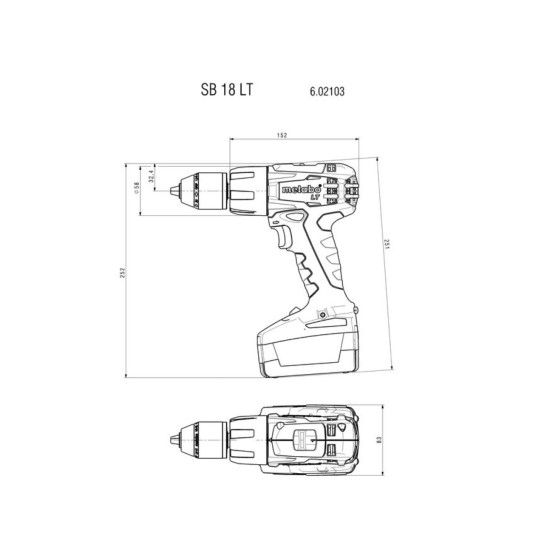 METABO SB 18 LT 3,1 Ah METABO SB 18 LT 3,1 Ah