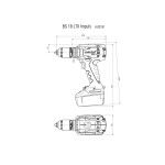METABO BS 18 LTX Impuls Berbequim-aparafusadora sem fio