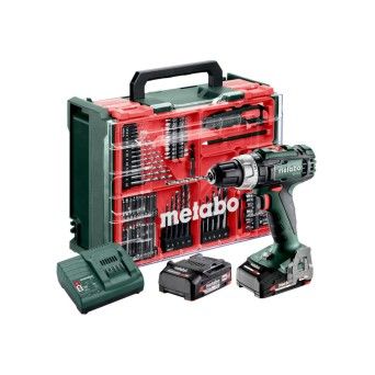 METABO SB 18 L MW 2x2Ah Berb. Percussao S/Fio Metabox
