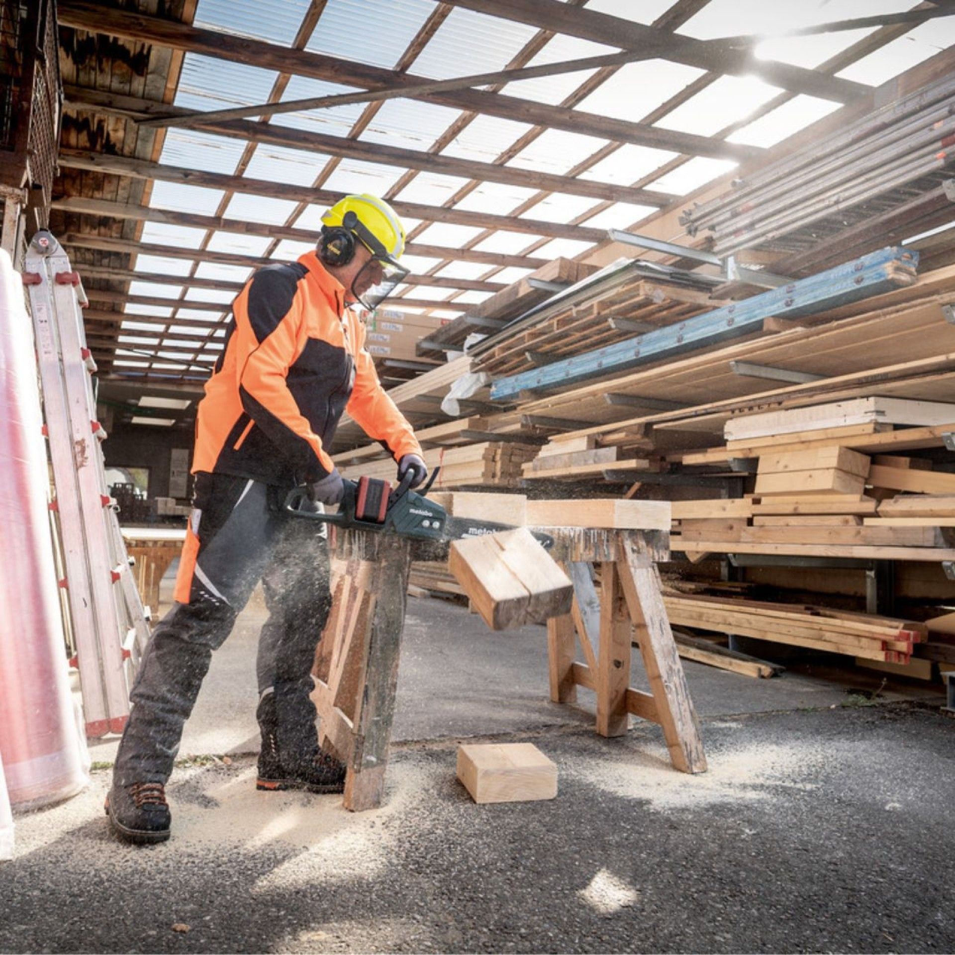 METABO MS 36-18 LTX BL 40 Motosserra sem fio