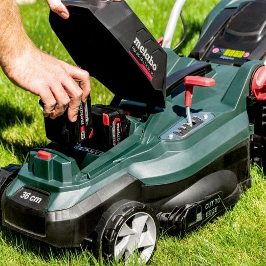 METABO RM 36-18 LTX BL 36 Corta-relvas sem fio